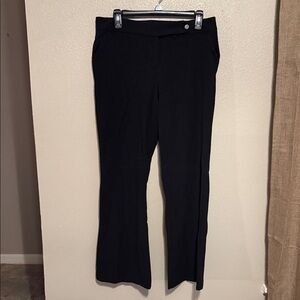 Calvin Klein Black Flare Pants